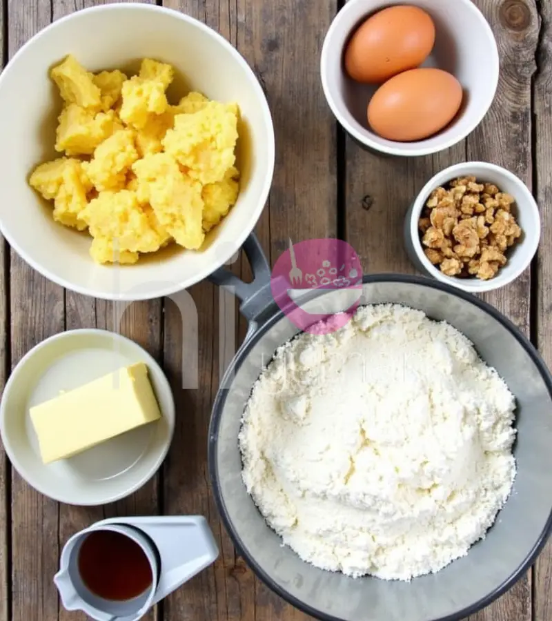 Ingredients You’ll Need - Banana Nut Bread