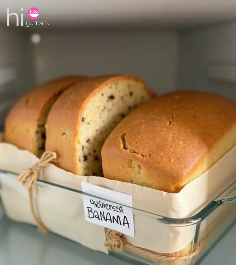 Storage and Freezing Instructions - Banana Nut Bread