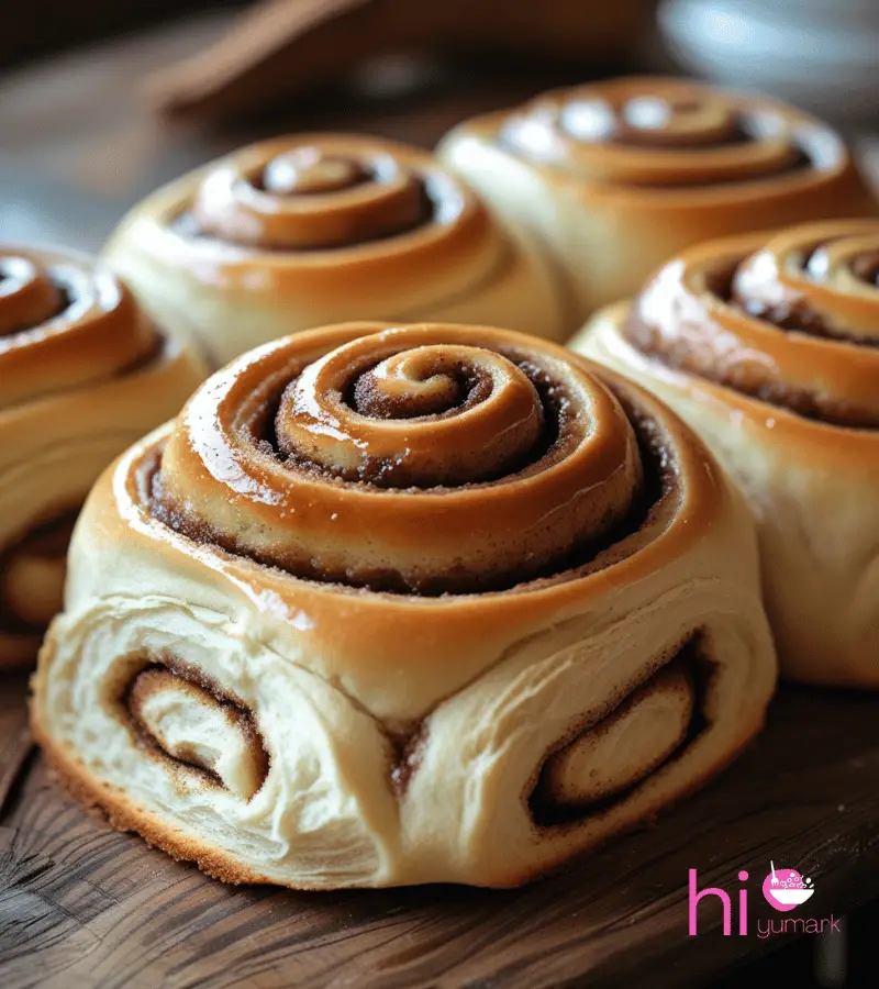 What Gives Amish Cinnamon Rolls Their Golden Hue