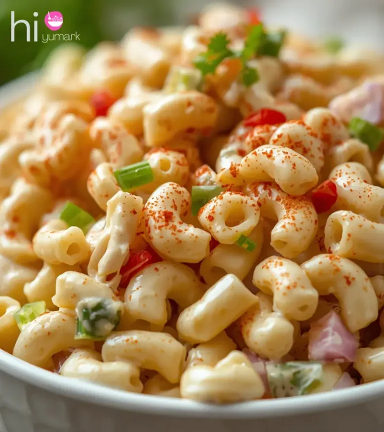 Why does Amish macaroni salad use vinegar