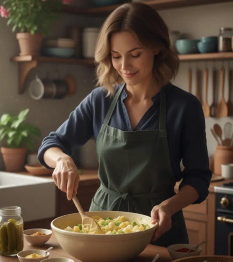 Amish Potato Salad Recipe