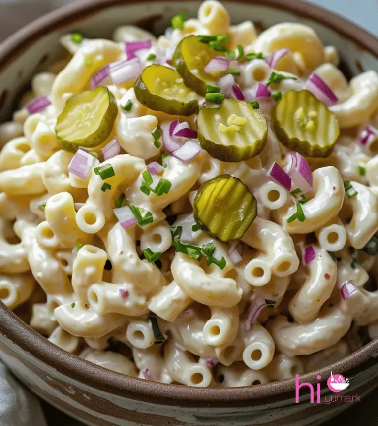 What Gives Amish Macaroni Salad Its Tang
