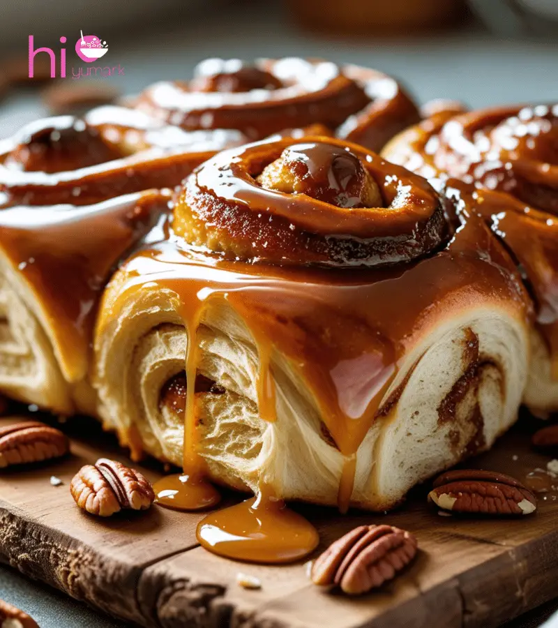 What is Amish sticky bun glaze made of